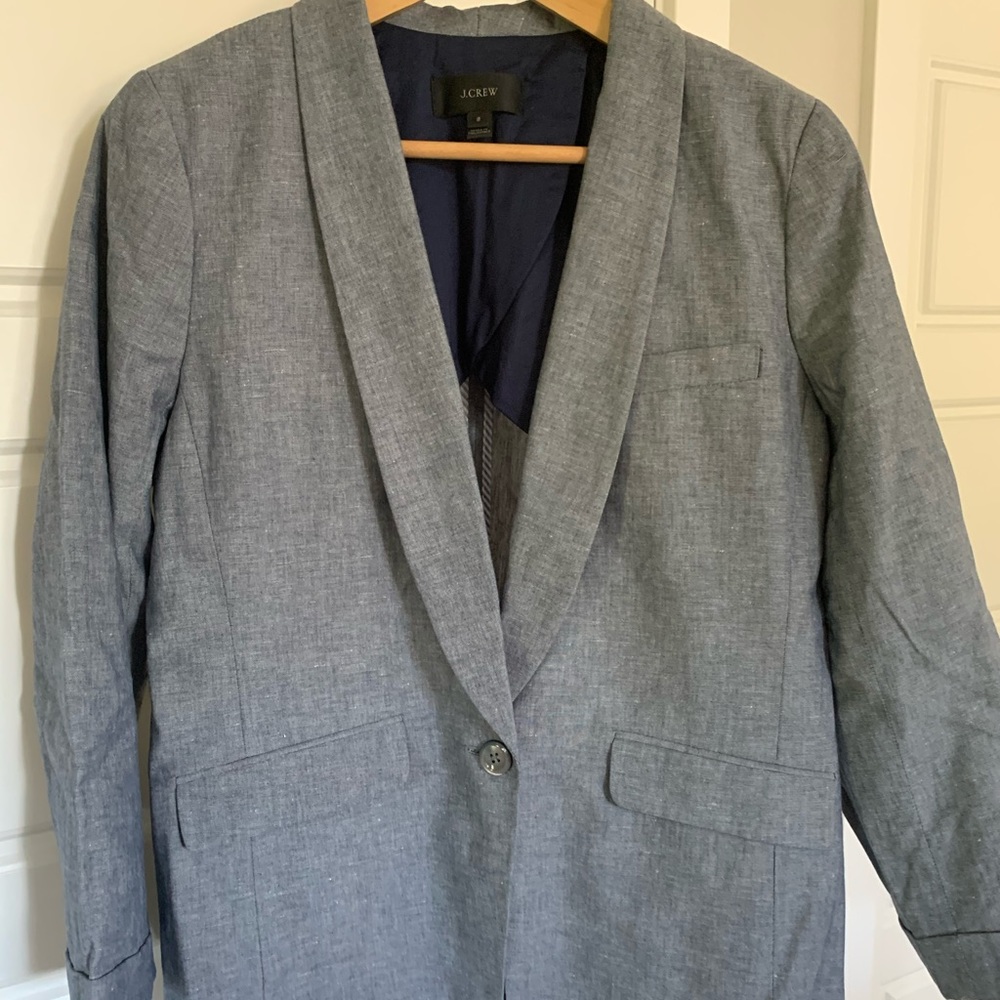 J. Crew 3/4 sleeve blazer